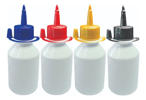 802 Frasco Plástico Branco Pet 120ml Bico Aplicador Far