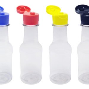 37 Frascos Plástico Cristal Pet 150ml C/ Tampa Fliptop Pi2