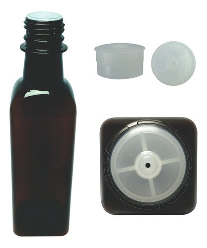 27 Frasco Âmbar Pet 250ml Aromatizante Tampa Batoque Aze - Imagem 5