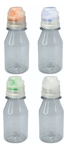 240 Frascos Plásticos Cristal 60ml Squeeze Sport Far - Imagem 2