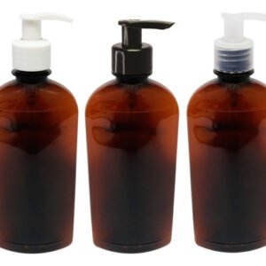 756 Frascos Plástico Âmbar 400ml Válvula Bico Pato S Min