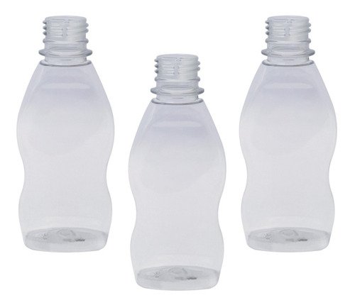 104 Frascos Plástico Cristal Pet 190ml Tampa Rosca Lacre Mol - Imagem 3