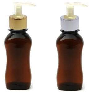 126 Frascos Plástico Ambar 120ml Válvula Bico Pato L Cat