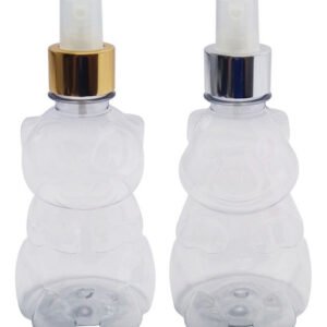 58 Frascos Plásticos Cristal Pet 300ml Válvula Spray L Zoo