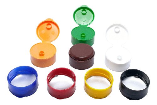 12 Frascos Plástico Cristal Pet 500ml Fliptop C/ Rosca Sup - Imagem 6