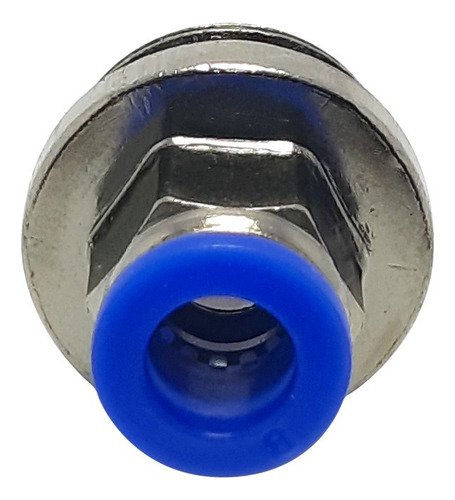 200 Conexão Pneumática Reta Macho Rosca 1/2 X Tubo 8mm - Imagem 4