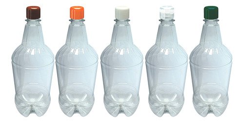 48 Frascos Cristal Pet 1l Aromatizante Tampa Batoque Gr2 - Imagem 3