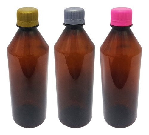 765 Frasco Plástico Âmbar Pet 500ml Tampa S Batoque Cos - Imagem 10