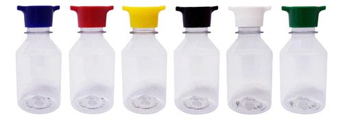 1694 Frasco Plástico Cristal Pet 150ml Tamp Rosca 2 Bico Far