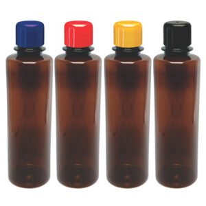 216 Frascos Âmbar Pet 250ml Aromatizante Tampa Batoque Cos