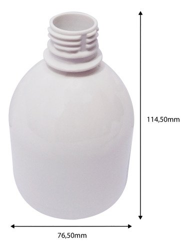904 Frascos Plásticos Branco Pet 300ml Válvula Gatilho Sab - Imagem 5