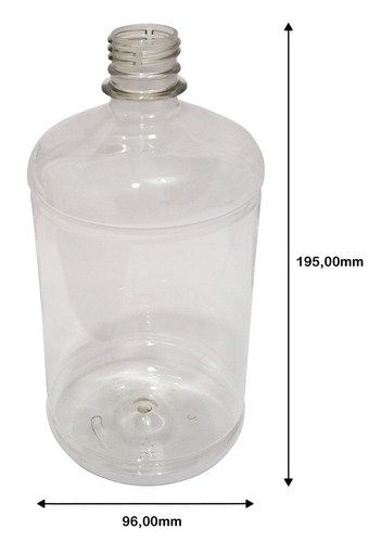 360 Frasco Plástico Cristal Pet 1l Com Válv Mini Gatilho Sab - Imagem 5