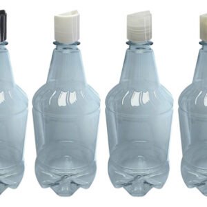 65 Frascos Plástico Cristal Pet 750ml Com Tampa Disktop Gr2