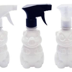 256 Frascos Plásticos Branco Pet 300ml Válvula Gatilho Zoo