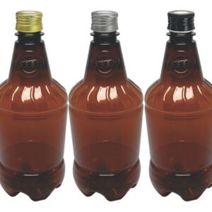 6 Frasco Plástico Âmbar Pet 750ml Tampa Difusor C/ F Gr2