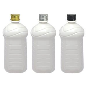 27 Frasco Plástico Branco Pet 1l Tampa L Batoque Ama