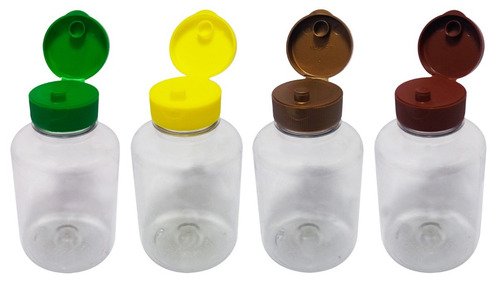 720 Frascos Plástico Cristal Pet 500ml Batoque Fliptop Sup - Imagem 2