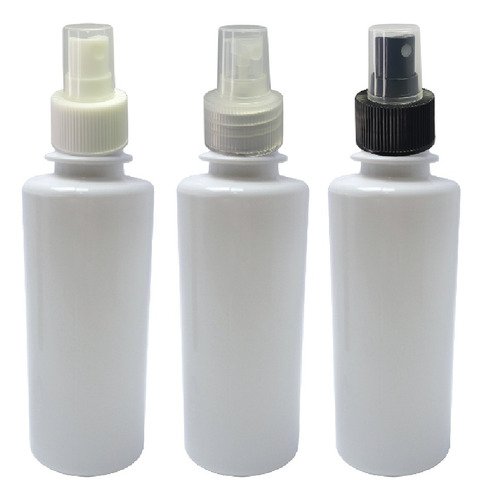 450 Frasco Plástico Branco Pet 200ml Válvula Spray S Cos