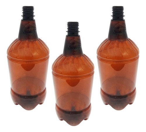 200 Frasco Plástico Ambar Pet 1,5l Tampa Dosadora 30ml Gr2 - Imagem 2