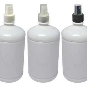 126 Frasco Plástico Branco Pet 1l Com Válvula Spray S Sab