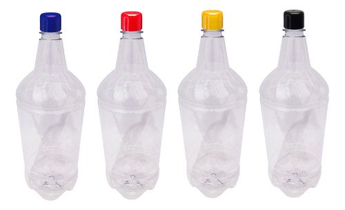 24 Frascos Cristal Pet 2l Aromatizante Tampa Batoque Gr2