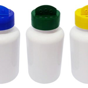 1200 Frascos Plástico Branco Pet 240ml Tempero Fliptop Sup