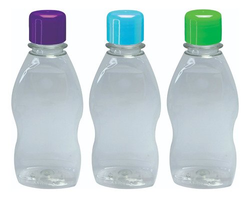 34 Frascos Cristal 190ml Pet Aromatizante Tampa Batoque Mol - Imagem 3
