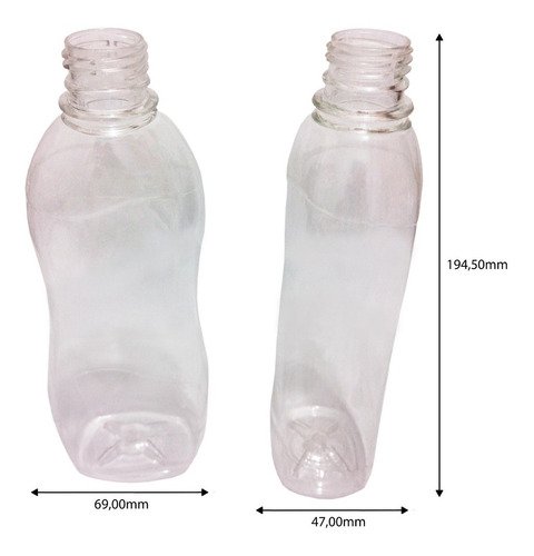 990 Frascos Plástico Cristal Pet 360ml C/ Tampa Fliptop Cat - Imagem 6