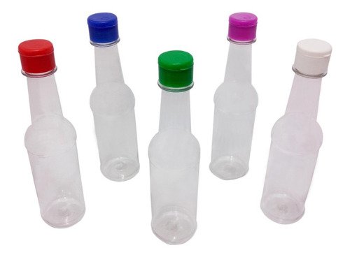 2106 Frasco Plástico Cristal Pet 150ml Pimenta Tampa Fliptop - Imagem 2