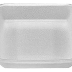 300 Bandeja Rasa Branca Isopo 150x150x18mm Bom Apetite Br01