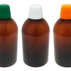 678 Frasco Plástico Âmbar Pet 500ml Tamp Dosadora 20ml Sab