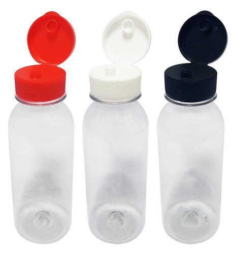 1260 Frascos Plástico Cristal Pet 300ml Batoque Fliptop Det