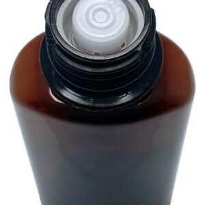 336 Frasco Plástico Ambar Pet 140ml Batoque 12 Furos Aro