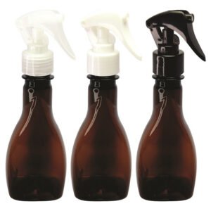 1134 Frascos Plásticos Âmbar 200ml Válvula Mini Gatilho Mol