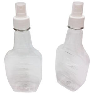 980 Frascos Plástico Cristal Pet 250ml Válvula Spray S Mol