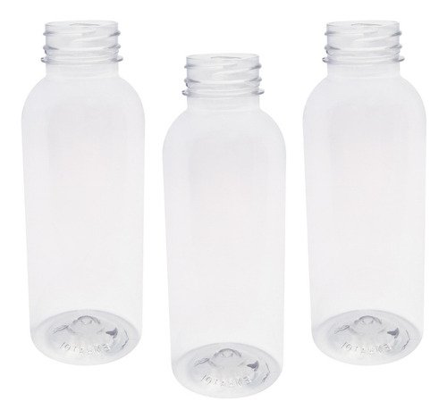 342 Frascos Plástico Cristal Pet 400ml Vazios Sem Tampas Det