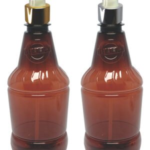 89 Frascos Plástico Âmbar Pet 500ml Válvula Spray L Gr2