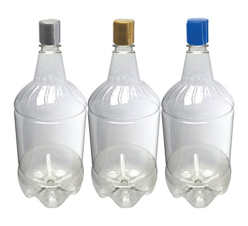 200 Frascos Plástico Cristal Pet 1,5l Com Tampa Disktop Gr2 - Imagem 4