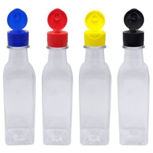 27 Frascos Plástico Cristal Pet 250ml C/ Tampa Fliptop Aze