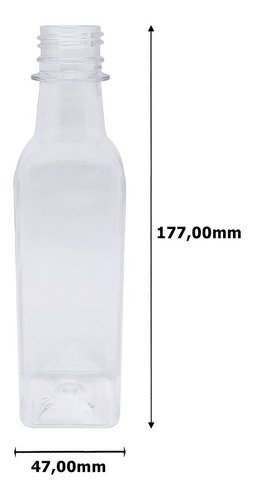 211 Frasco Plástico Cristal Pet 250ml Tampa L Batoque Aze - Imagem 7