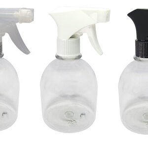 904 Frascos Plásticos Cristal Pet 300ml Válvula Gatilho Sab