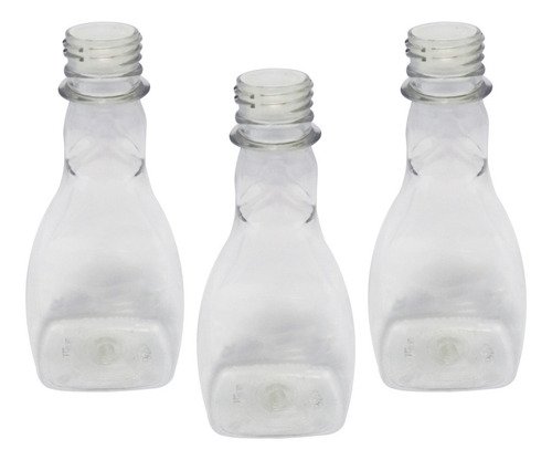 1323 Frasco Plástico Cristal Pet 200ml Tampa L Batoque Mol - Imagem 2