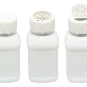 1881 Frascos Plástico Branco Pet 200ml Tempero Fliptop Qua