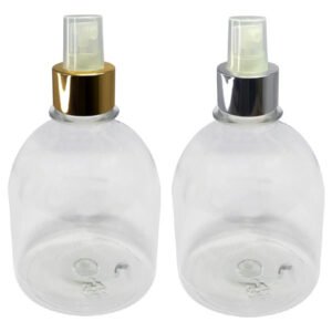 904 Frascos Plásticos Cristal Pet 300ml Válvula Spray L Sab