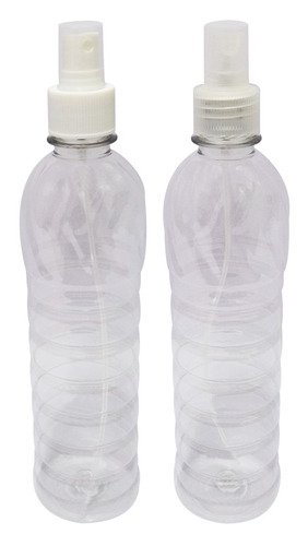 684 Frascos Plásticos Cristal Pet 500ml Válvula Spray S Lim