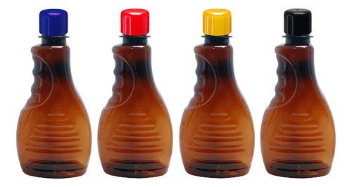 16 Frasco Ambar Pet 300ml Aromatizante Tampa Batoque Bor