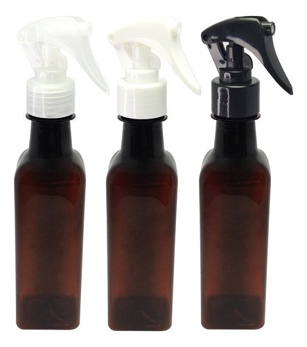 429 Frasco Plástico Âmbar Pet 250ml Válvula Mini Gatilho Aze