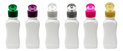 2541 Frascos Plástico Branco Pet 120ml Fliptop Batoque Cat - Imagem 3