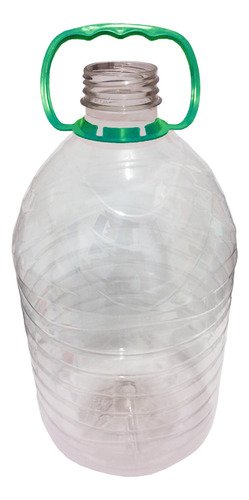 63 Galão Plástico Cristal Pet De 5l Vazio Com Alças 4 Dedos - Imagem 3