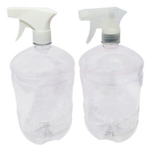 225 Frascos Plásticos Cristal Pet 2l Com Válvula Gatilho Gro